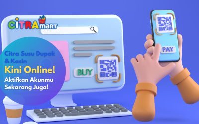 Citra Susu Dupak & Kasin Kini Online! Aktifkan Akunmu